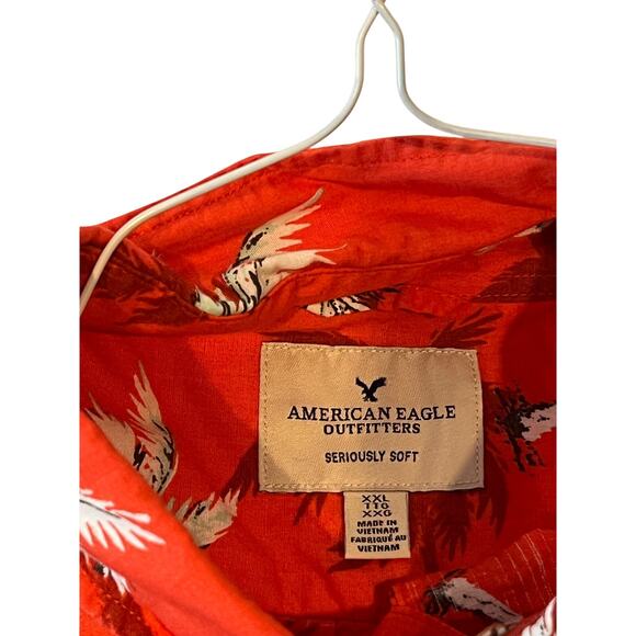 Men's American Eagle Outfitters Hawaiian Shirt - Size XXL - Picture 3 of 4